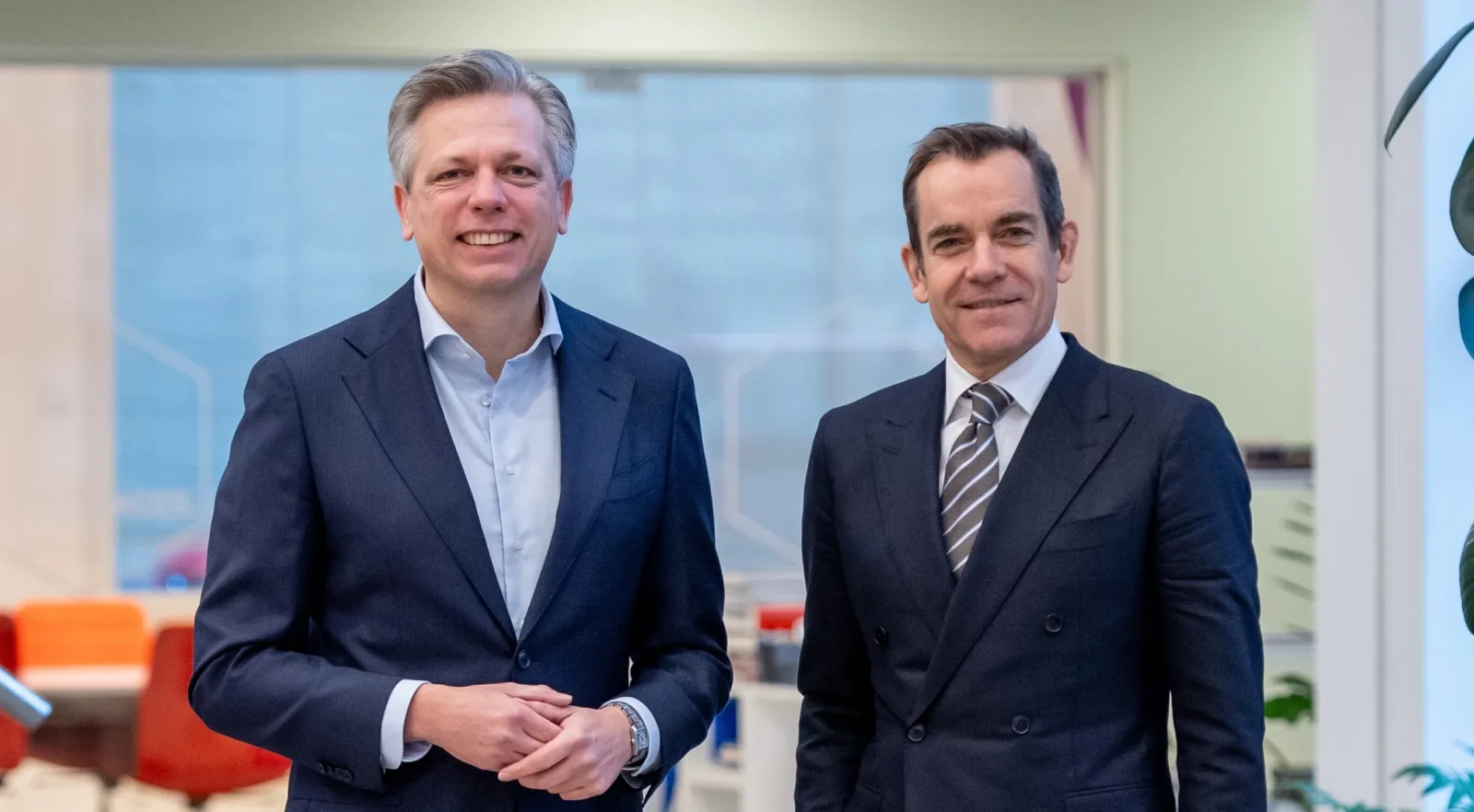 Mark van Dijk (R) and Han Driessen (L) placeholder